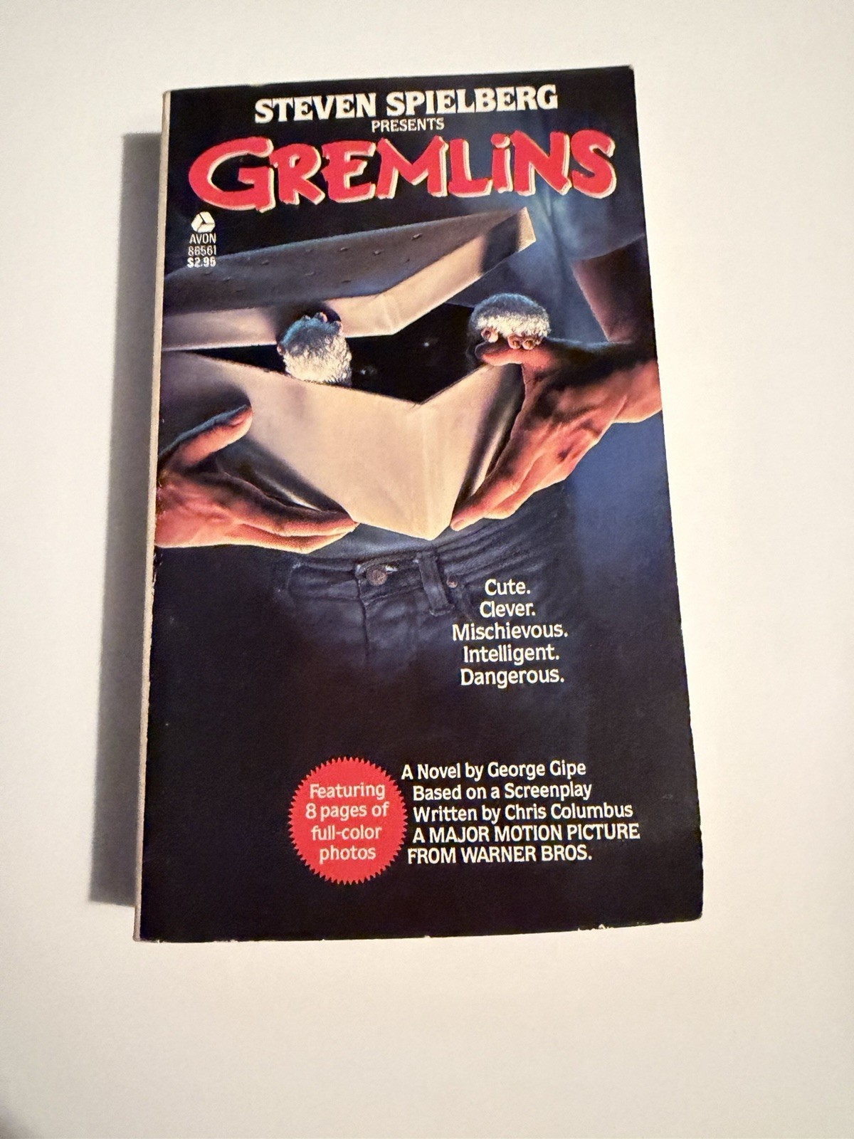 Steven Spielberg GREMLINS 1984 VINTAGE PAPERBACK 1st Print- Steven Spielberg GREMLINS 1984 VINTAGE PAPERBACK 1st Print-