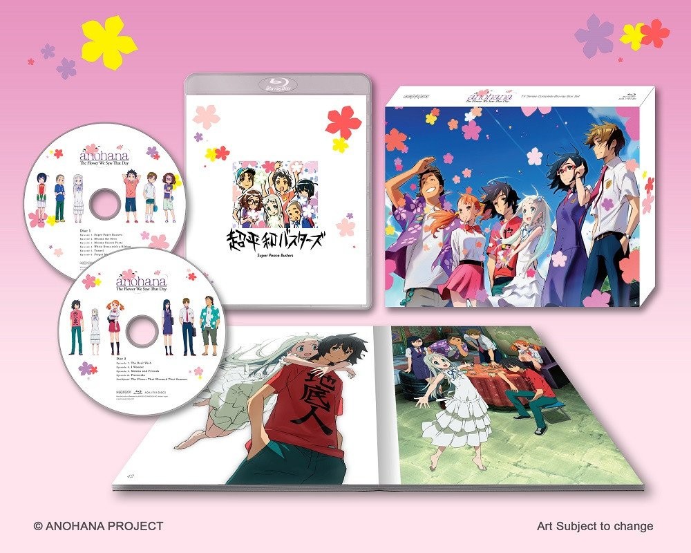 Anohana The Flower We Saw That Day TV Series Box Set Blu-ray