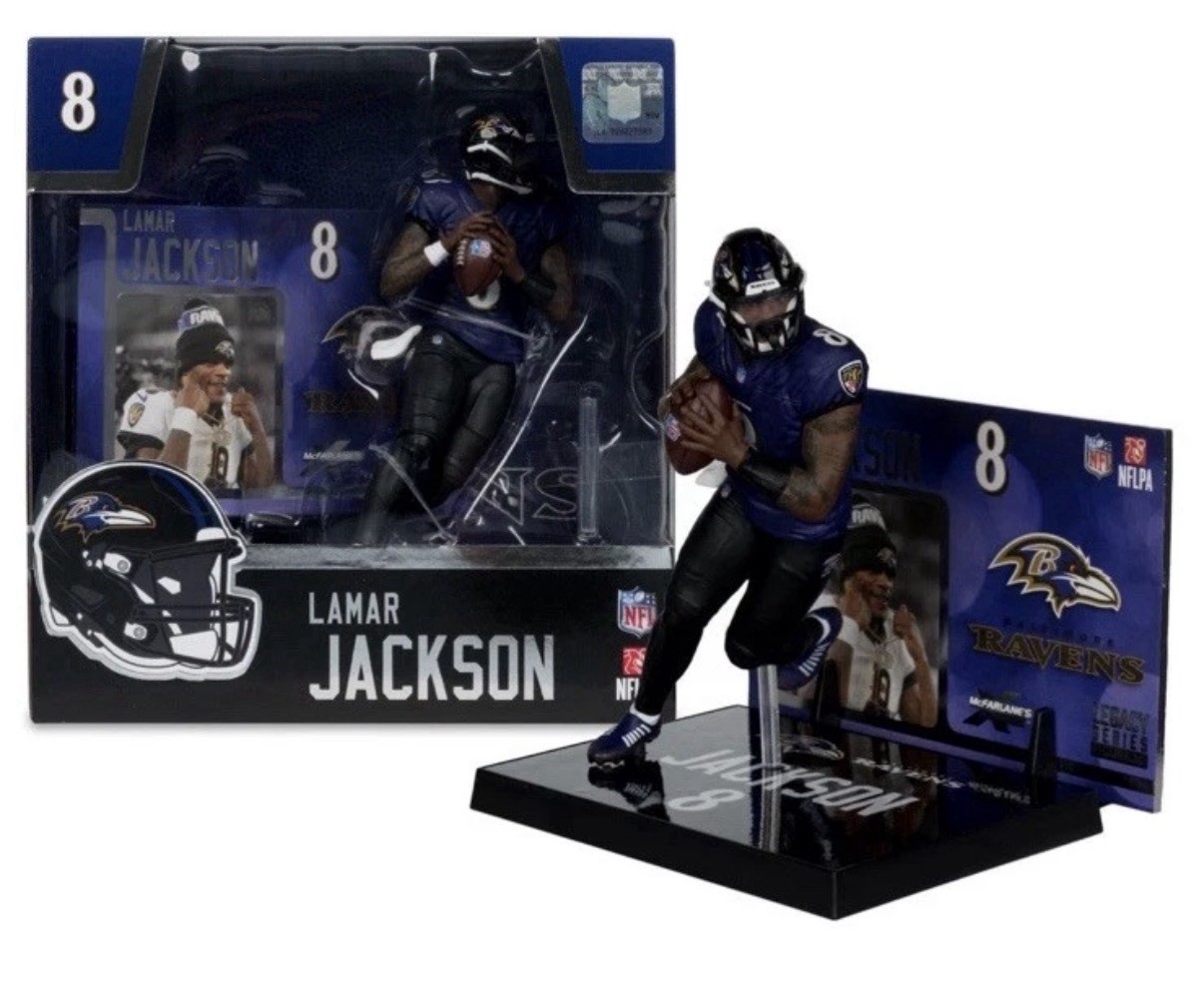 2025 Lamar Jackson Ravens(Purple/Black) NFL 7