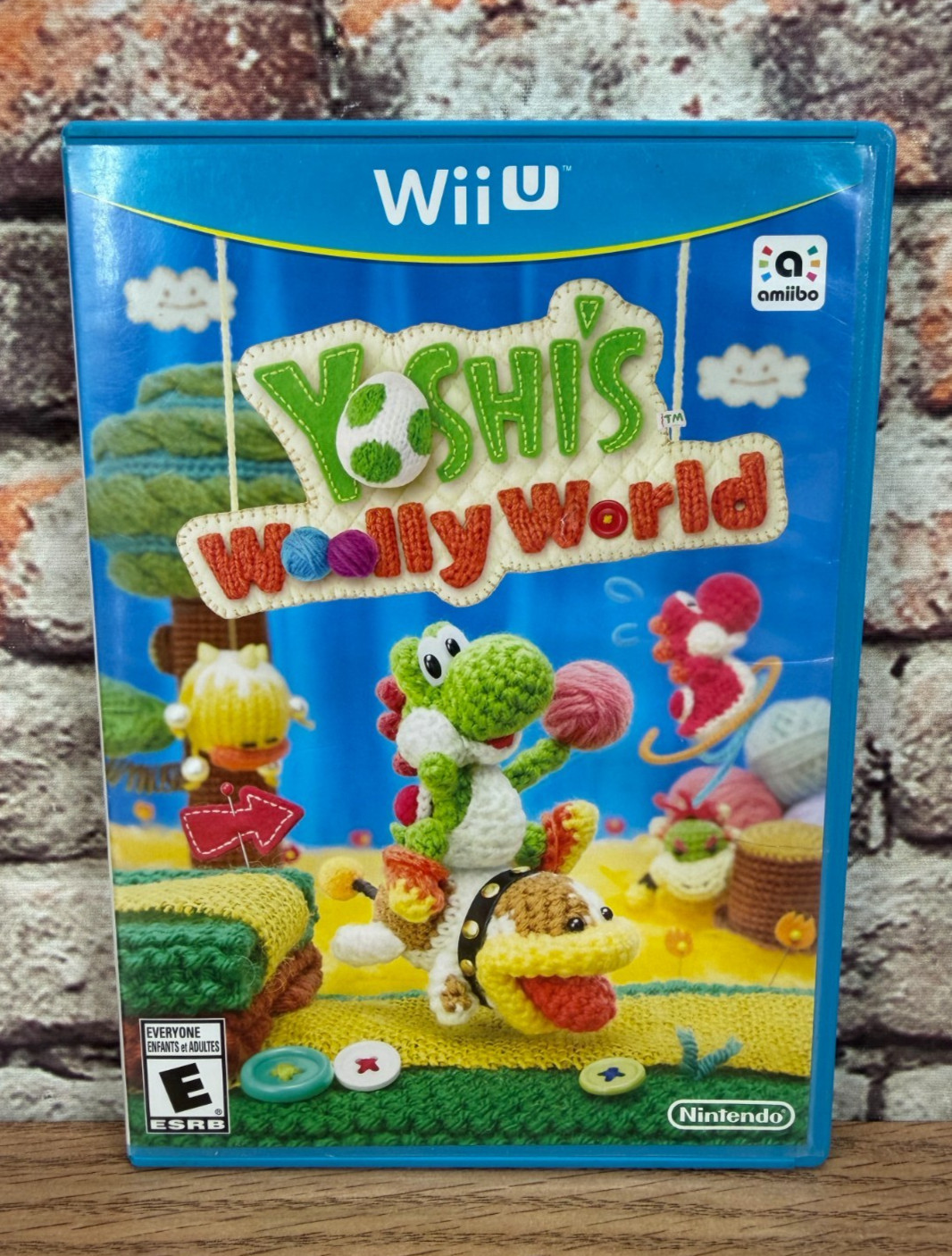 Nintendo Yoshi\'s Woolly World (Wii U, 2015) E  - Complete