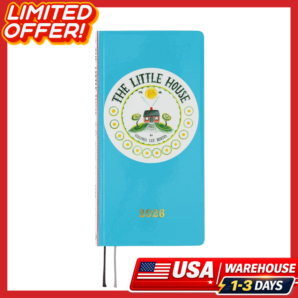 Hobonichi Techo Weeks 2026 Virginia Lee Burton The Little House / English New