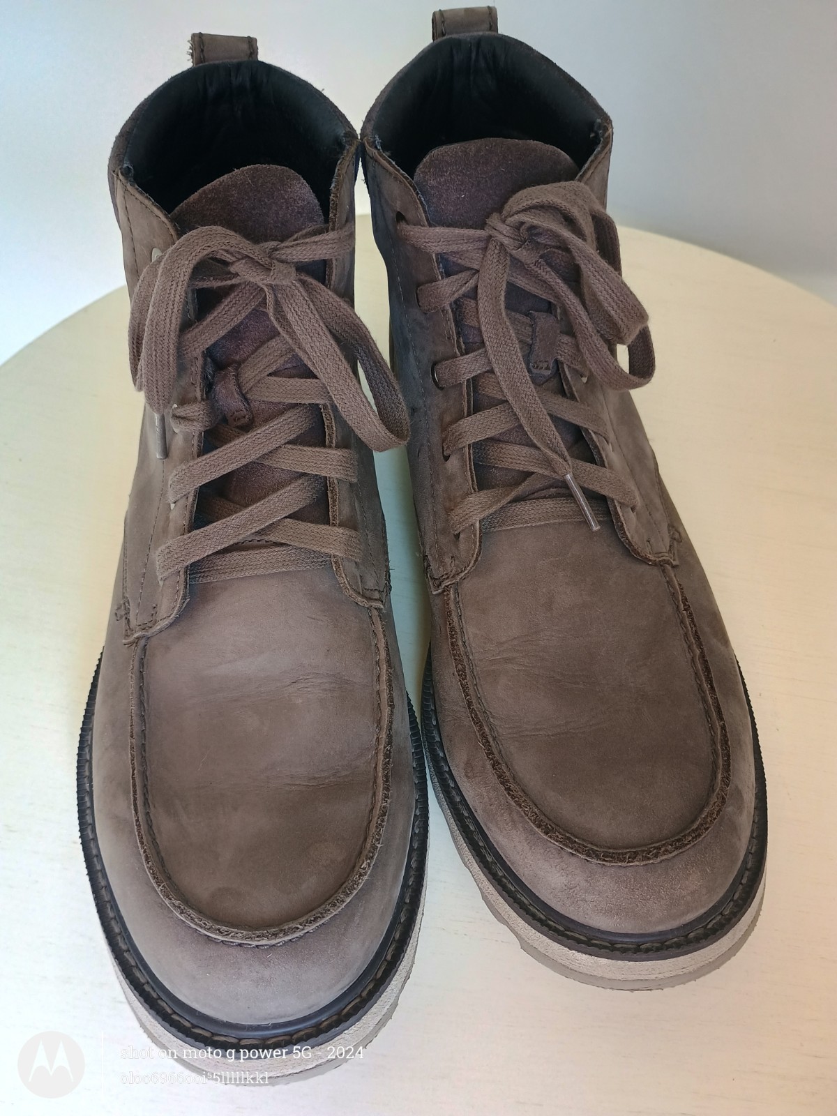 SOREL Men’s Size 12 Waterproof Leather Moc Toe Lace Up Boots Brown NM2788-245 SOREL Men’s Size 12 Waterproof Leather Moc Toe Lace Up Boots Brown NM2788-245