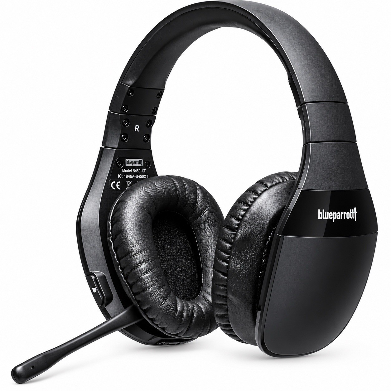 BlueParrott S450-XT Bluetooth Over the Ear Headset - Black - DAMAGED BOXES