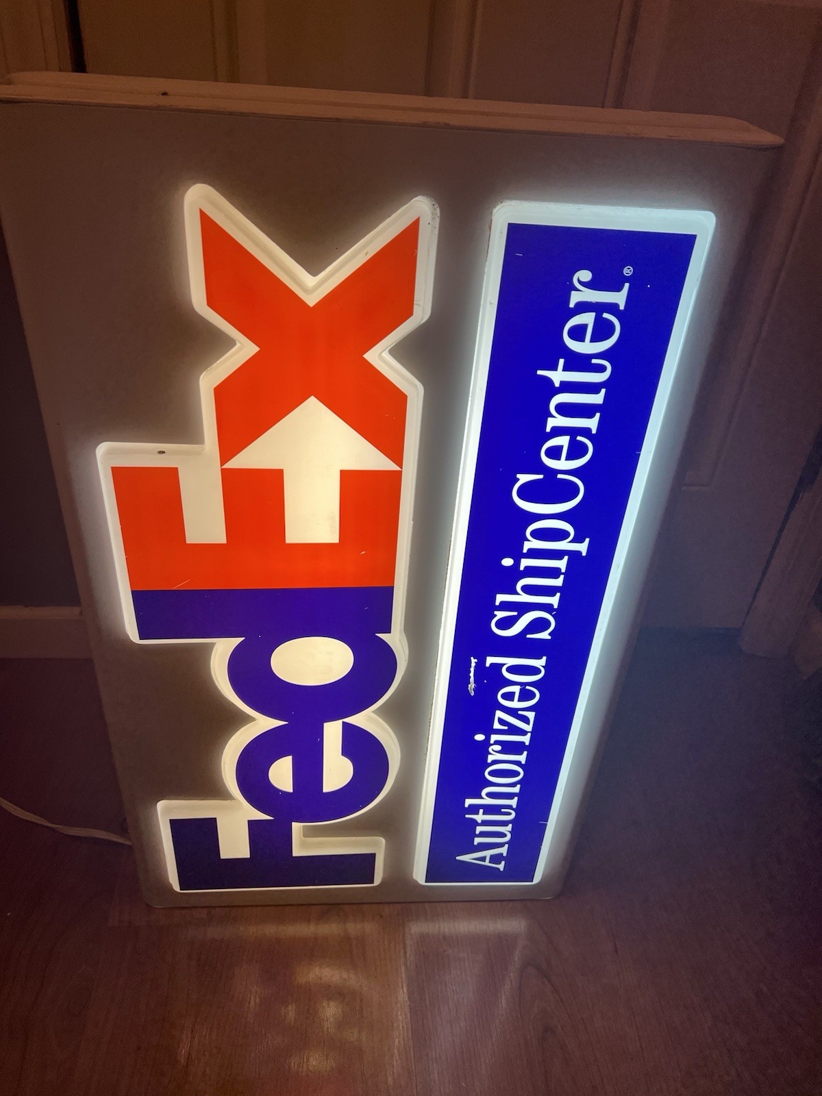 FedEx Authorized Ship Center Sign FedEx Authorized Ship Center Sign