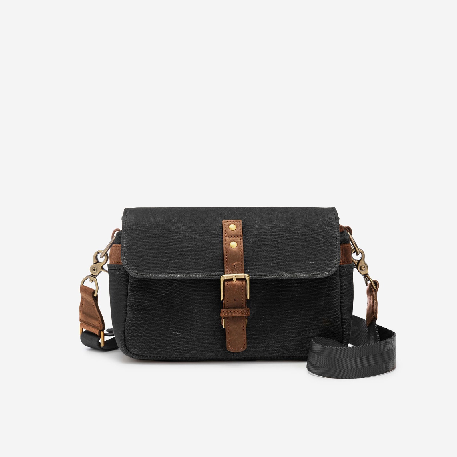 ONA The Bowery Camera Bag-Black Colored-Canvas Brand New-Free Shipping