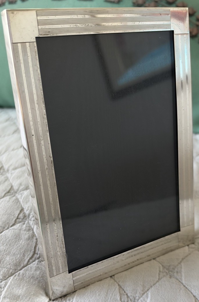 VTG TIFFANY & CO. Sterling Silver Picture Frame 4x6 .925 Made in Spain 