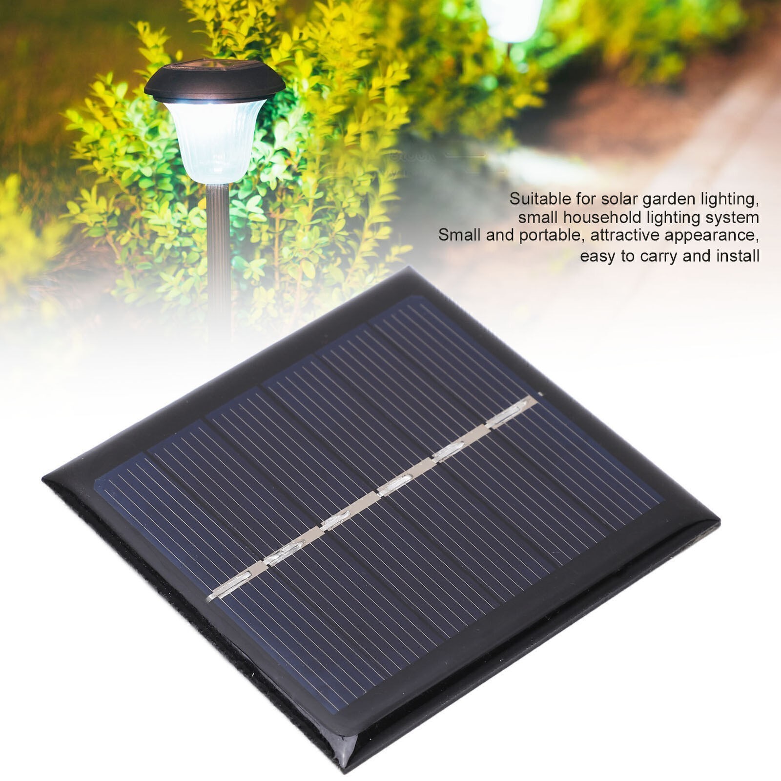 Portable 0.6W 3V Polysilicon Solar Panel Level A Solar Charging Board Module Portable 0.6W 3V Polysilicon Solar Panel Level A Solar Charging Board Module