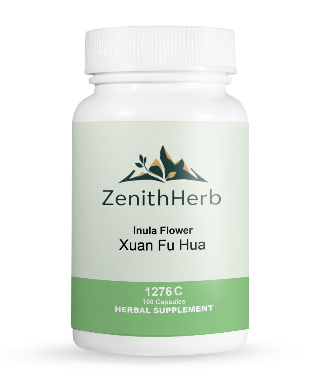 ZenithHerb Xuan Fu Hua, Inula Flower, 200 Count Capsules