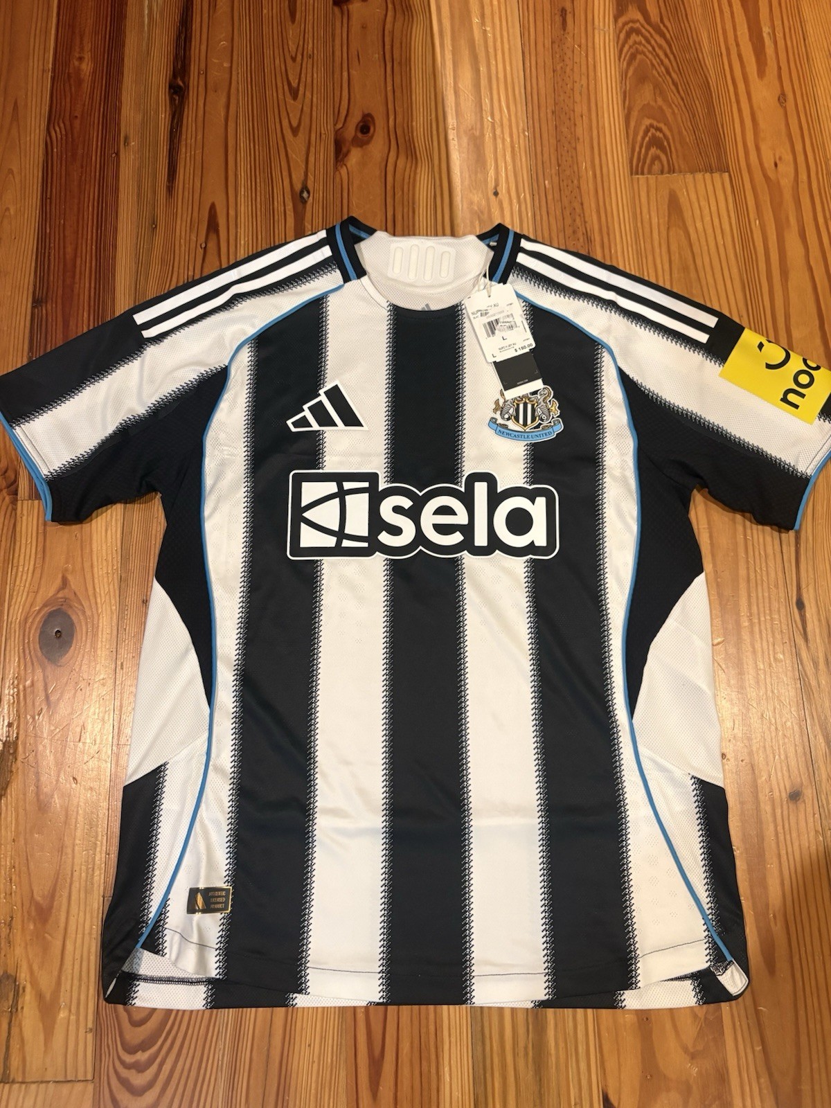 Adidas Large Newcastle United FC 25/26 Home Soccer Jersey JI7391 NWT $150