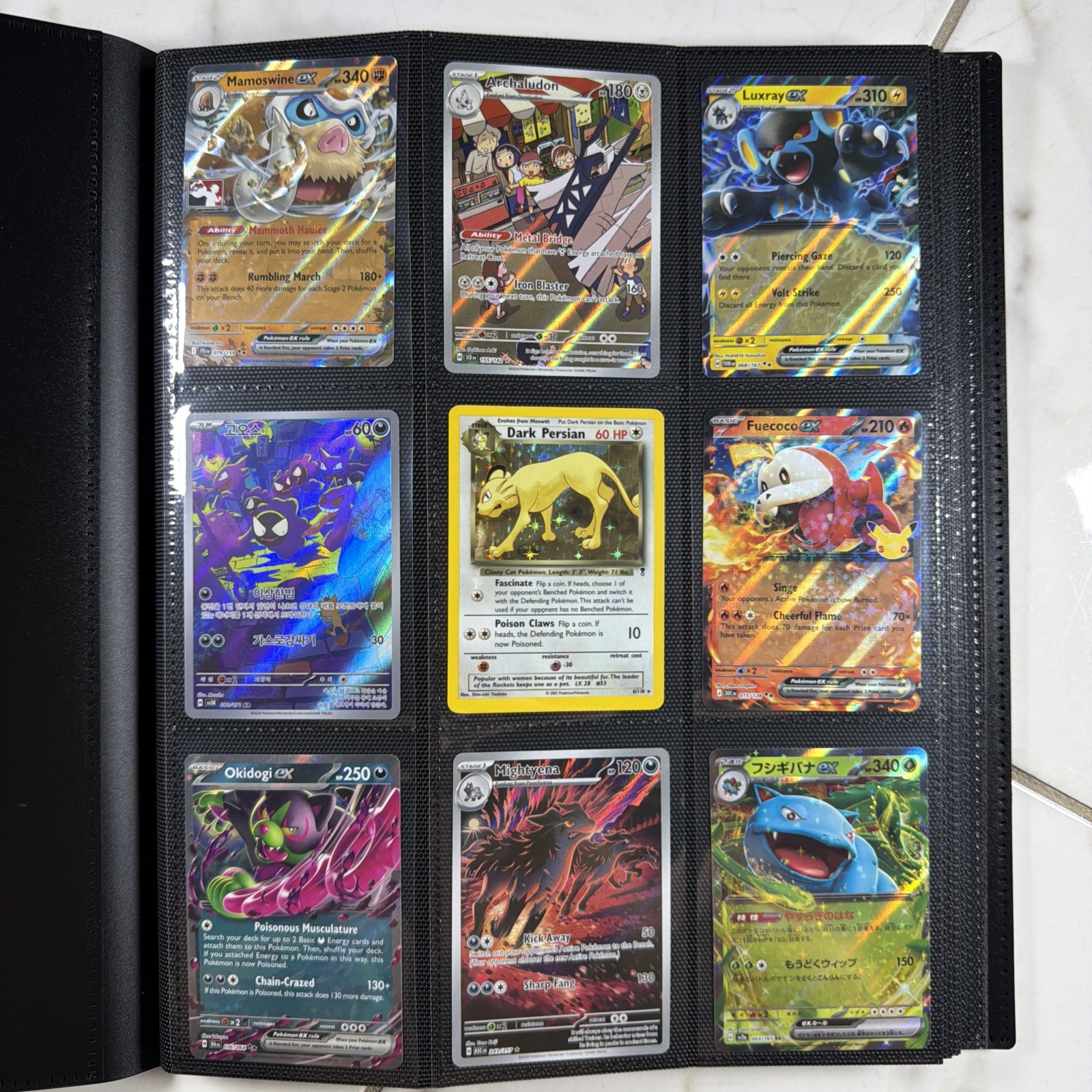 100+ Pokémon Card Lot Modern and Vintage Binder Collection (Binder Included) 100+ Pokémon Card Lot Modern and Vintage Binder Collection (Binder Included)