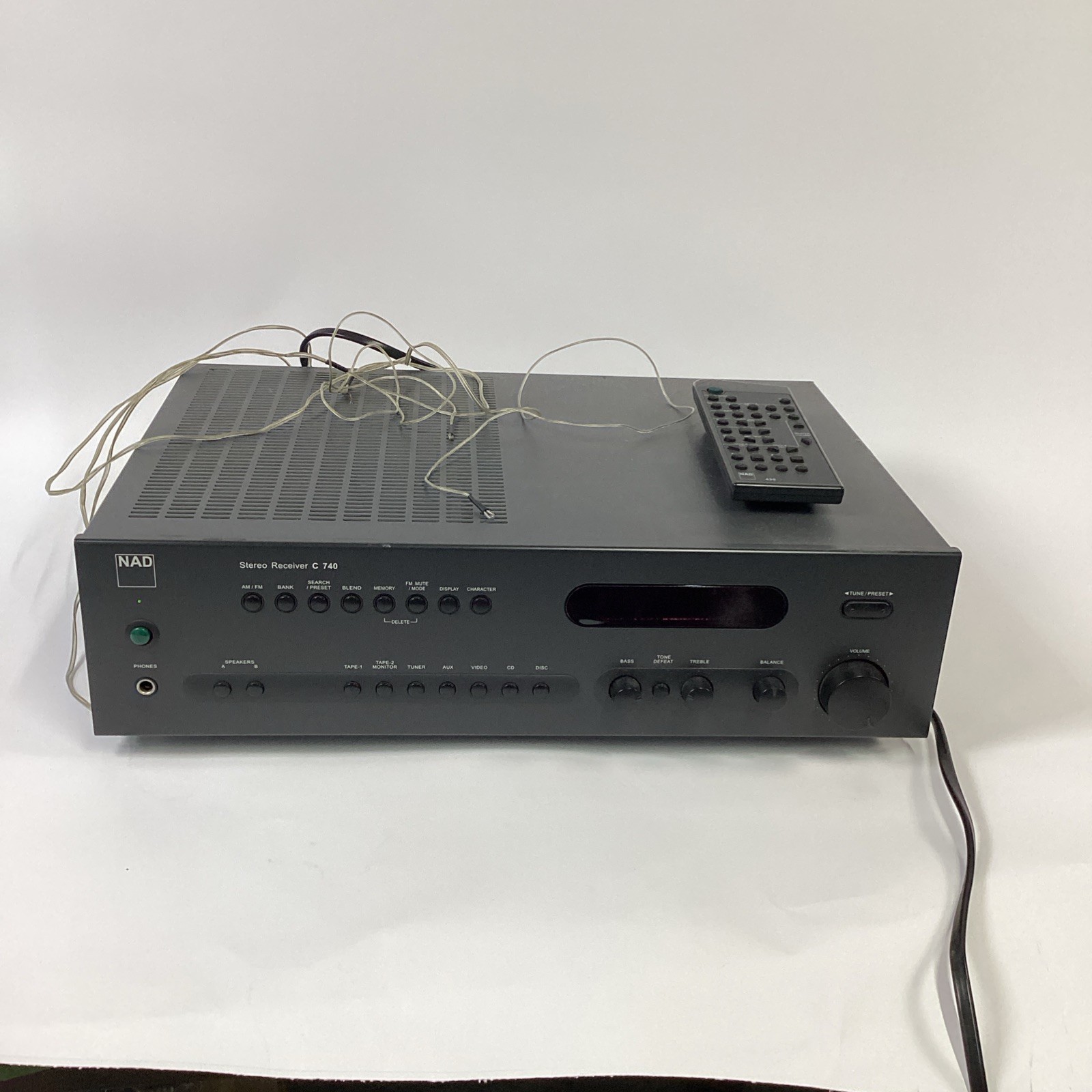 Vintage NAD Electronics Stereo Receiver C 740 Vintage NAD Electronics Stereo Receiver C 740
