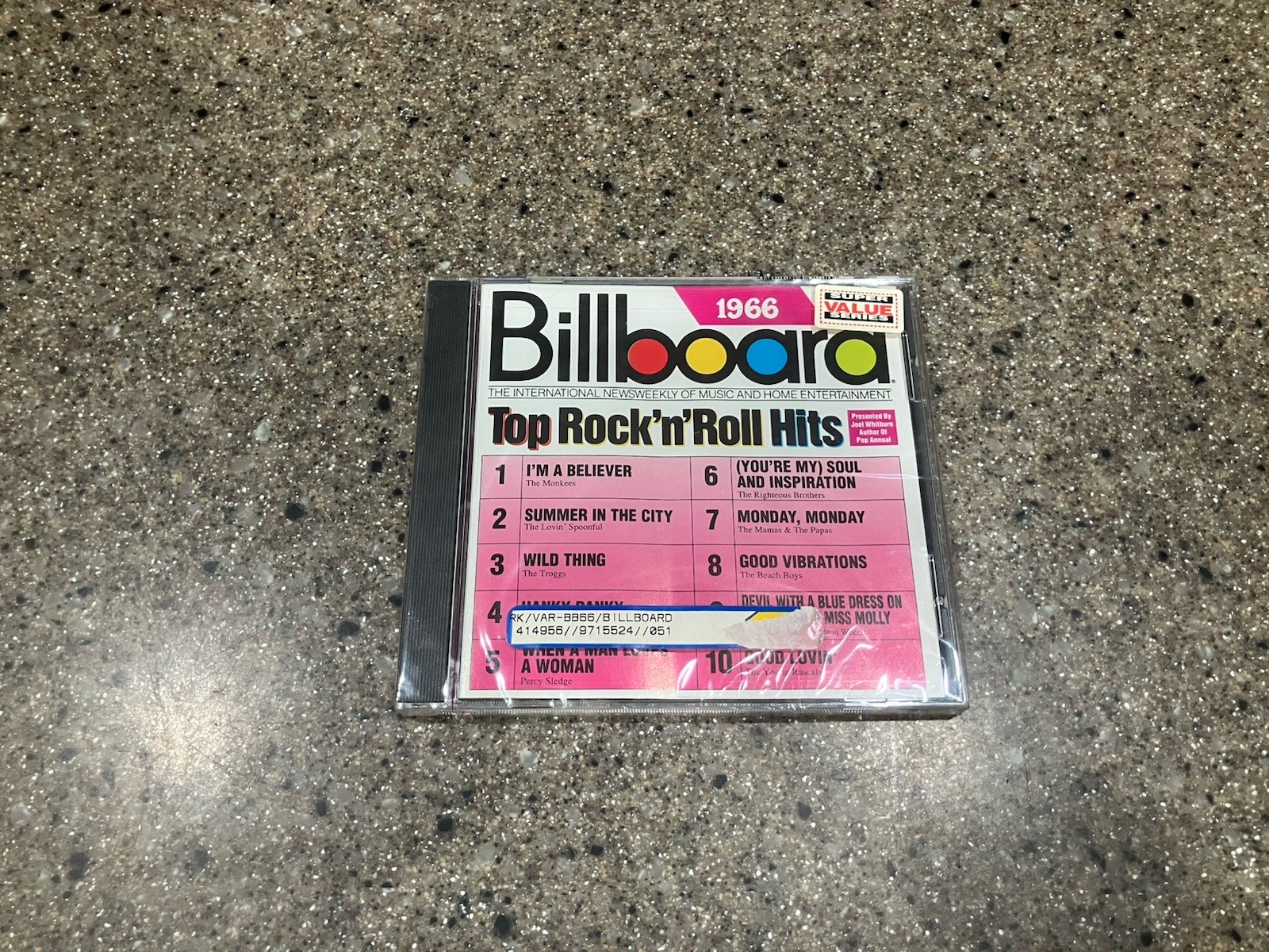 1966 Billboard Top Rock N Roll Hits by Various (CD, 1990) Brand New 1966 Billboard Top Rock N Roll Hits by Various (CD, 1990) Brand New