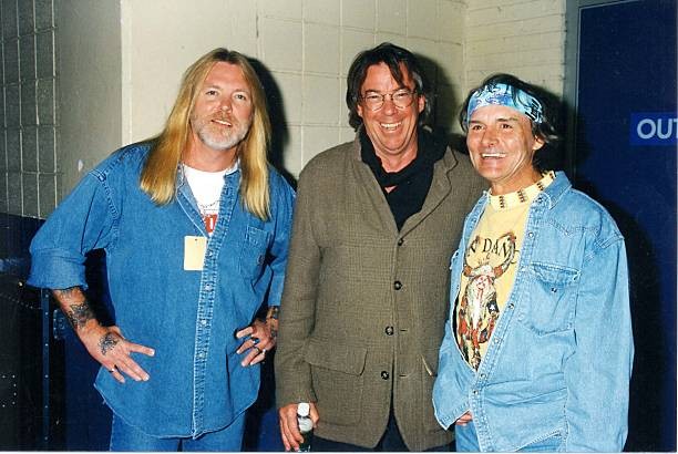Gregg Allman of The Allman Brothers Band Boz Scaggs Dickey Betts o- Old Photo
