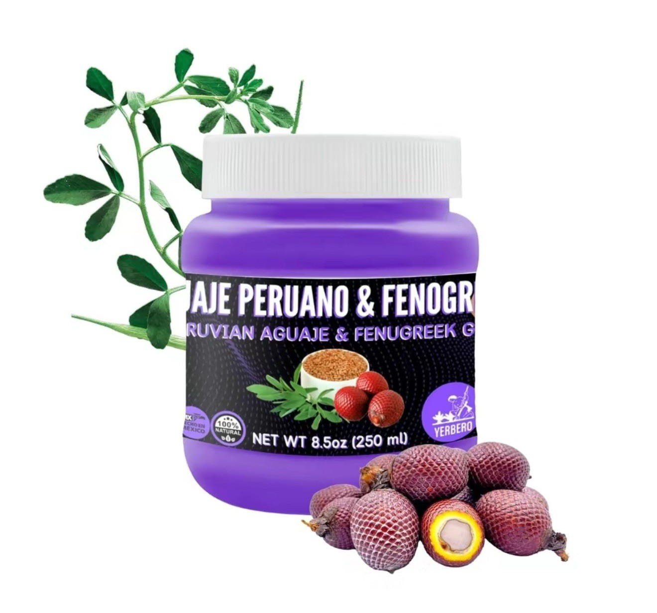 Peruvian Aguaje + Fenugreek Gel Gel De Fenogreco Con Aguaje Peruano Peruvian Aguaje + Fenugreek Gel Gel De Fenogreco Con Aguaje Peruano