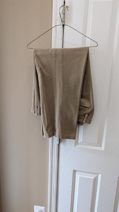 Dockers Men\'s Pants Sze 36x30 Brown Classic Fit Chino 92% Cotton Pre-Owned  NICE