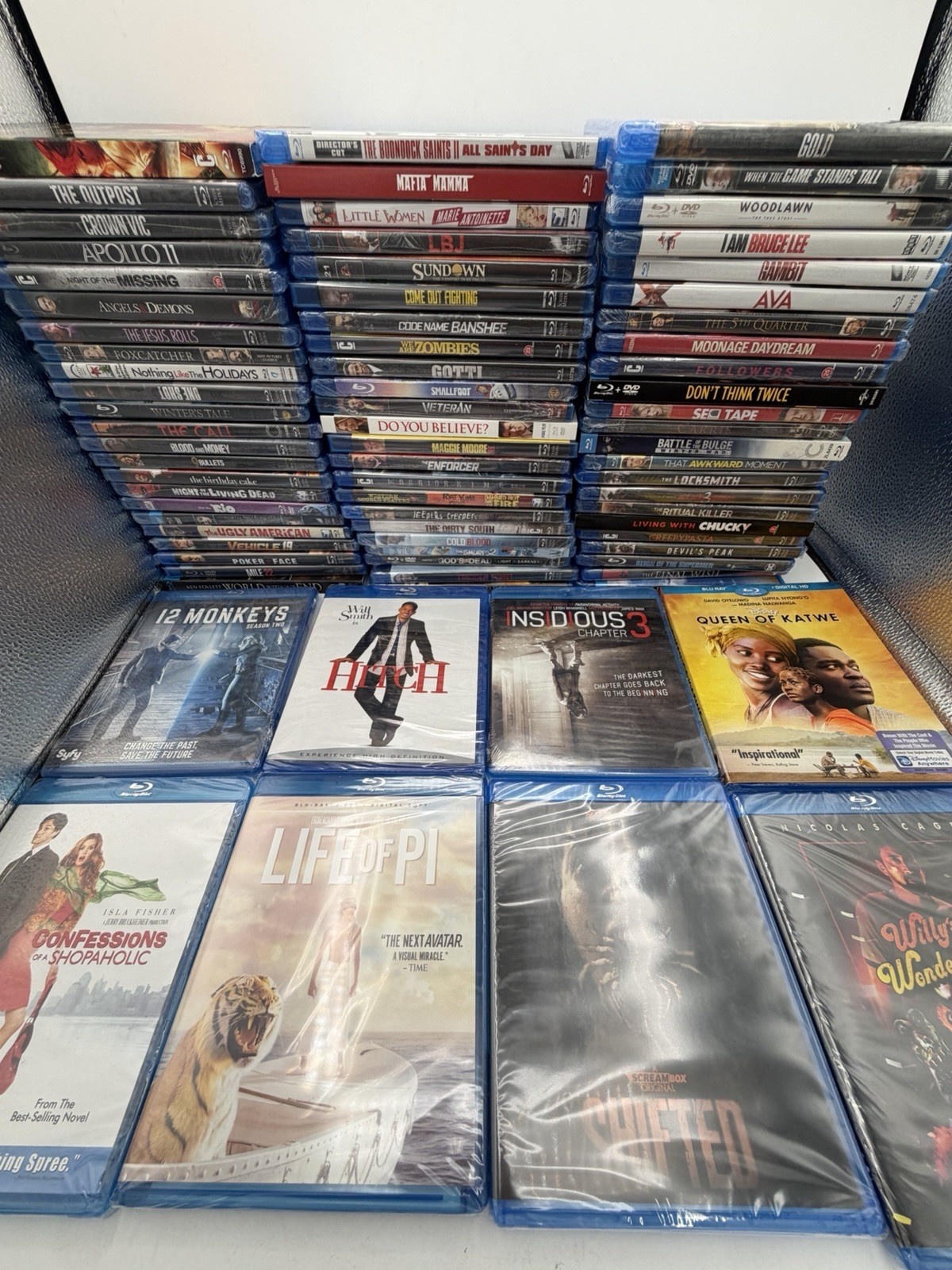 50 blu ray Lot-USED & NEW-Great Titles