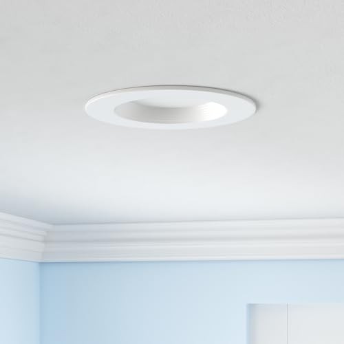 PARMIDA (12-Pack) 5/6 inch Dimmable LED Recessed - Listed, 5 Year Warranty,