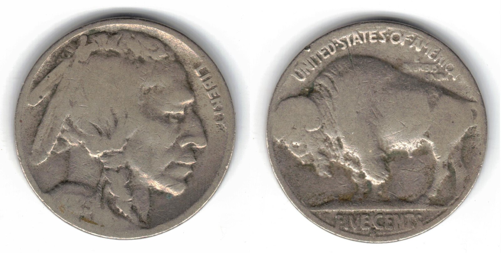 Nickel 1925 S ~ KM# 134 ~ Maybe AG-3 Condition ~ Scarce ~ 