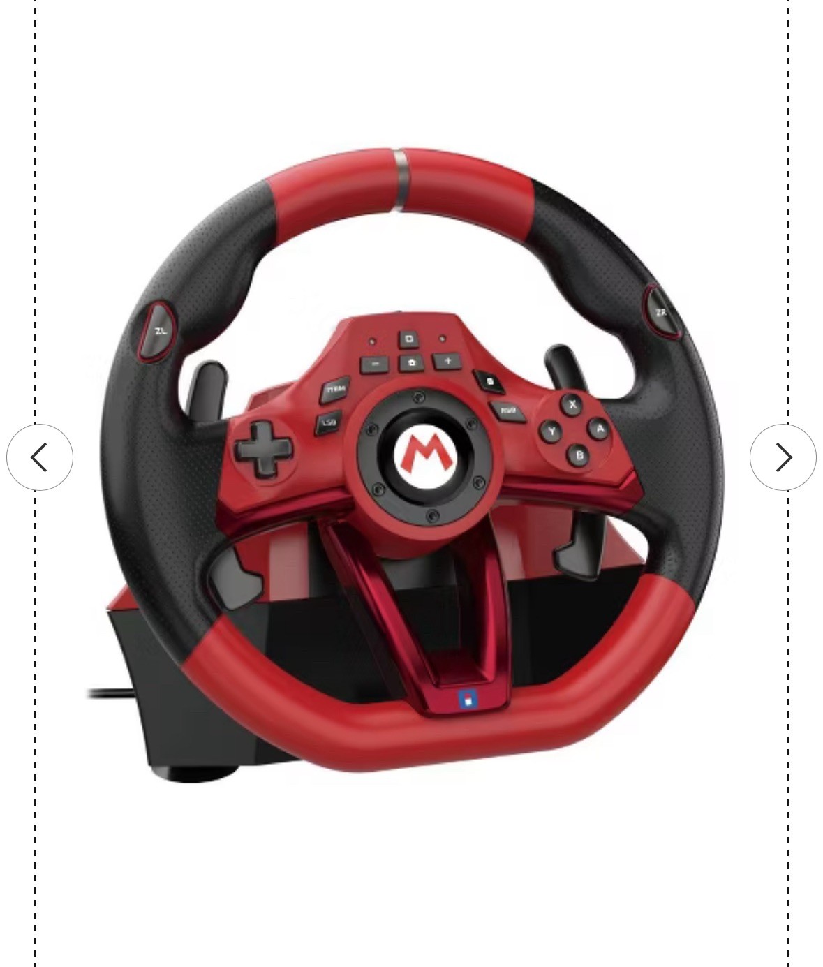 Hori NSW-228U Mario Kart Racing Wheel for Nintendo Switch
