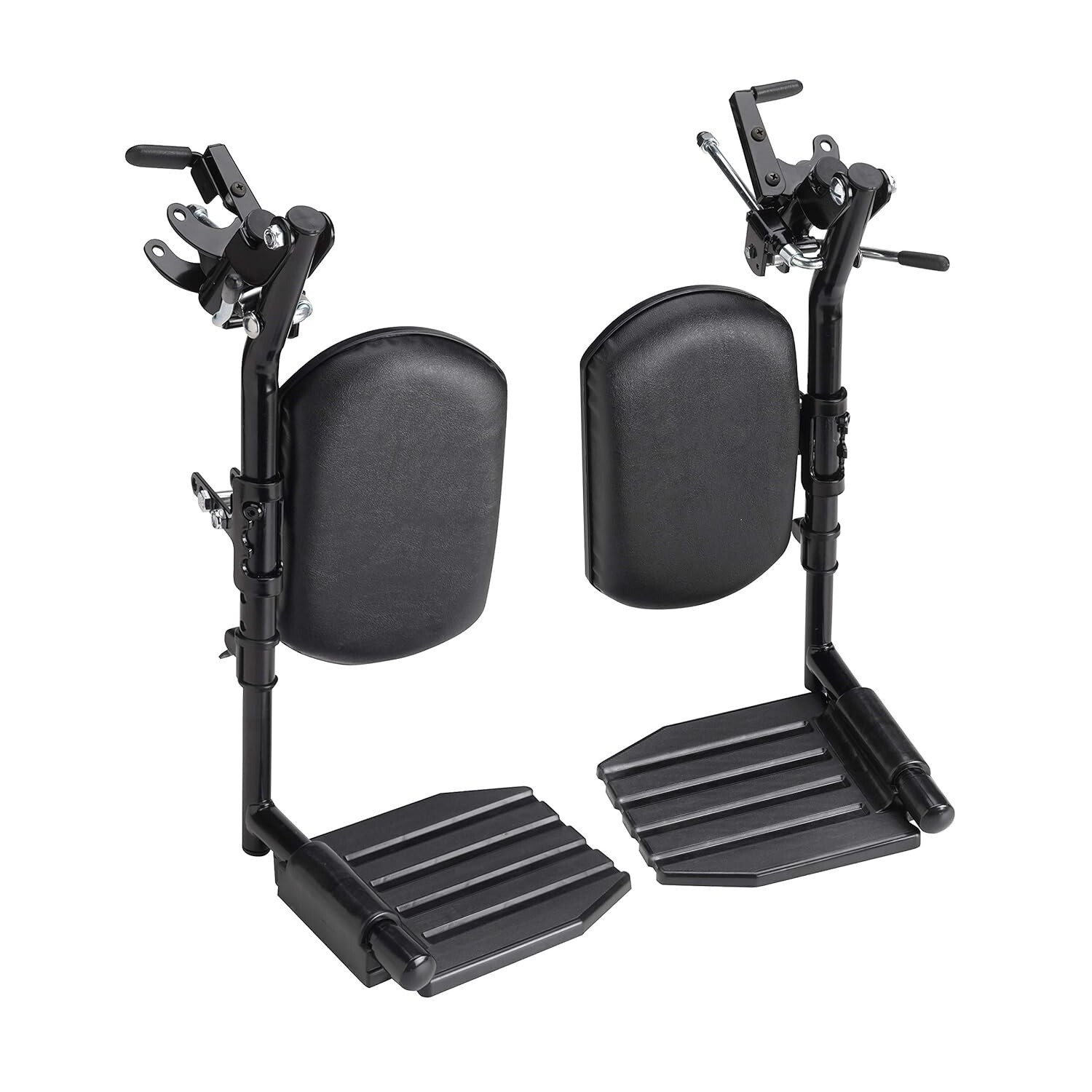 Invacare T94HCP Wheelchair Elevating Leg Rest Padded Calf Pads Footplates