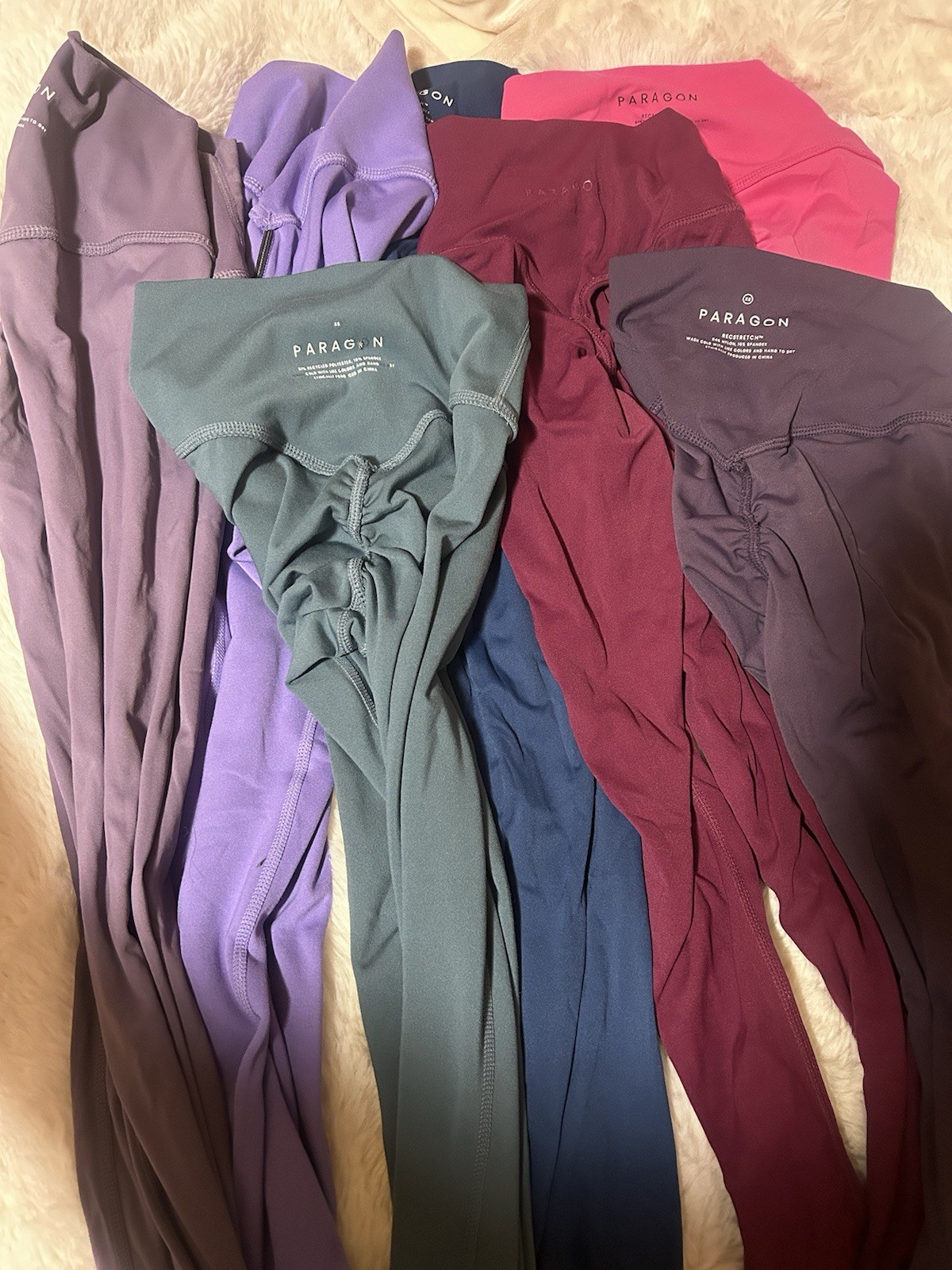Paragon Activewear Bundle Leggings Small Top Medium Teal Only Scrunch Butt Paragon Activewear Bundle Leggings Small Top Medium Teal Only Scrunch Butt
