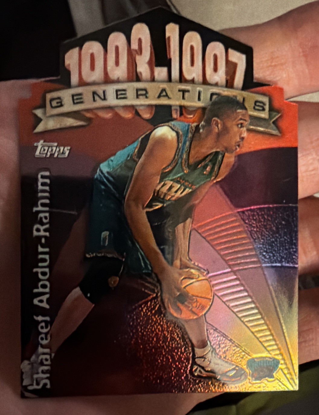 1997-98 Topps - Generations Shareef Abdur-Rahim #G27 