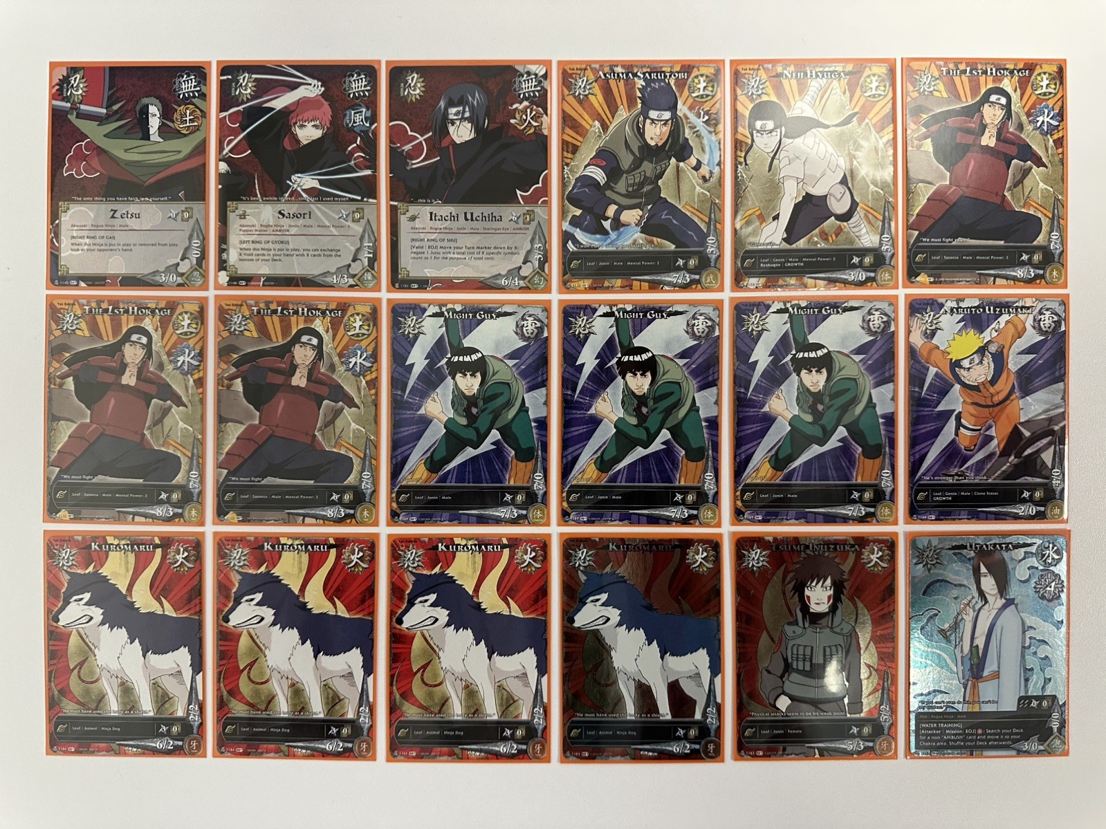 Naruto CCG Bandai - LARGE 53 Card Promo & Full Art Lot - VINTAGE 1st Edition LP Naruto CCG Bandai - LARGE 53 Card Promo & Full Art Lot - VINTAGE 1st Edition LP