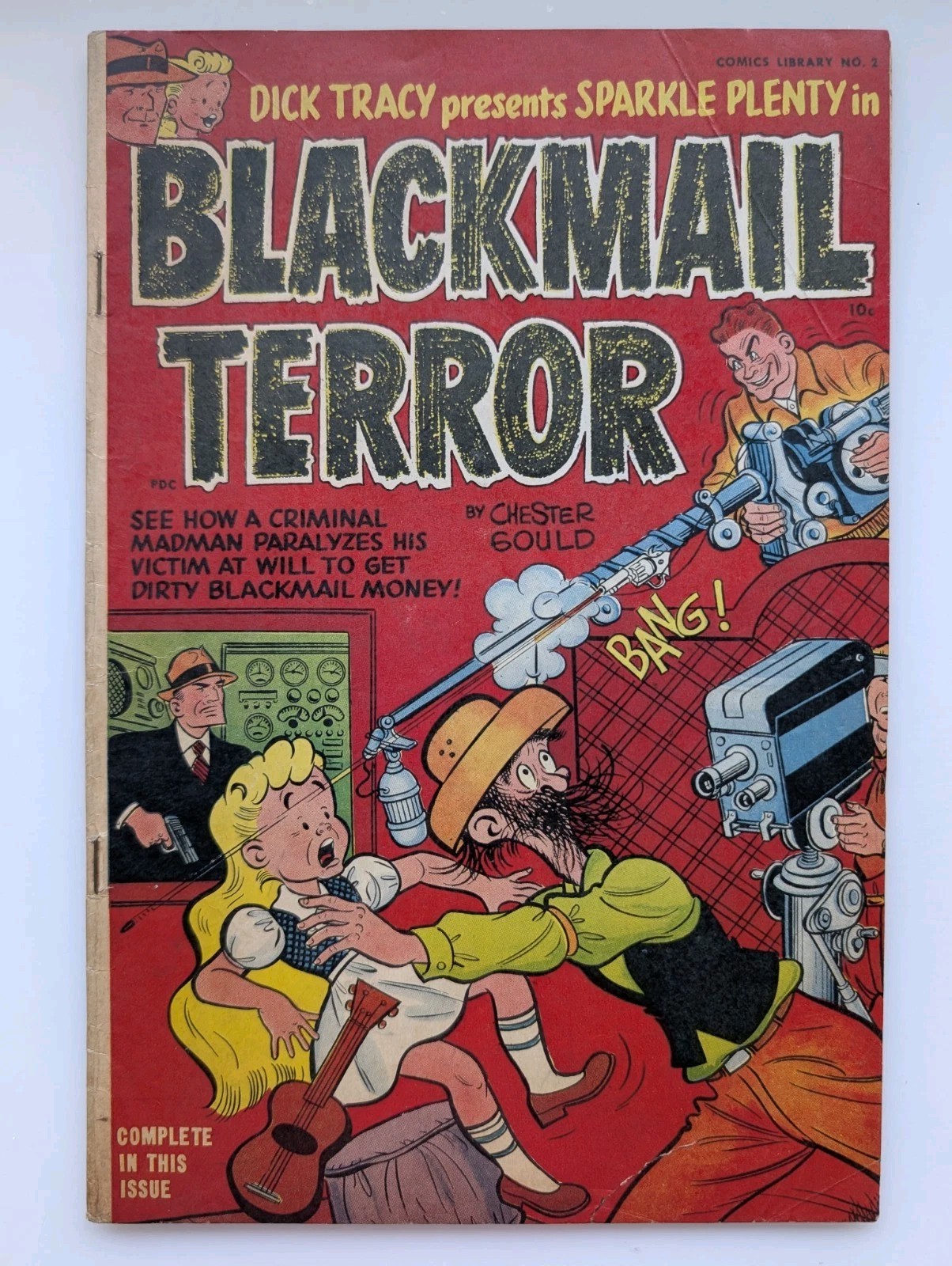 Blackmail Terror Harvey Comics Library 2 Golden Age Pre Code Crime Violence 1952 Blackmail Terror Harvey Comics Library 2 Golden Age Pre Code Crime Violence 1952