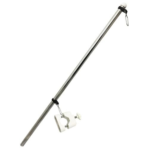 Marine City Rail Mount Flag Staff & 21\