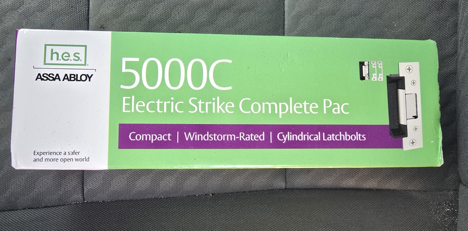NEW Assa Abloy HES 5000C-12/24D-630 Electric Strike Complete Pac Access Control NEW Assa Abloy HES 5000C-12/24D-630 Electric Strike Complete Pac Access Control