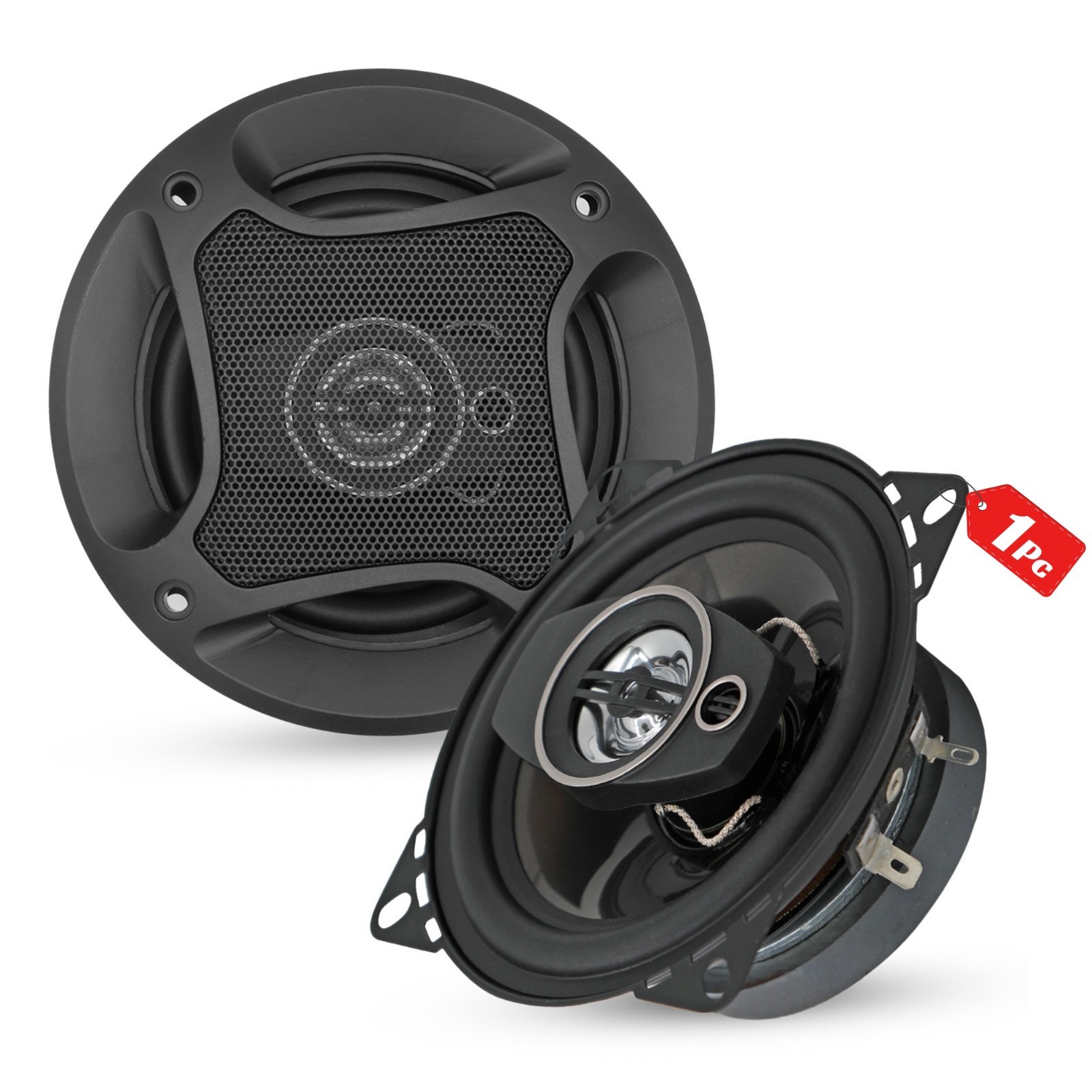 5Core Coaxial Car Door Speakers 4” Pair 250W 4Ohm 2 Way Woofer Audio w Tweeter 5Core Coaxial Car Door Speakers 4” Pair 250W 4Ohm 2 Way Woofer Audio w Tweeter