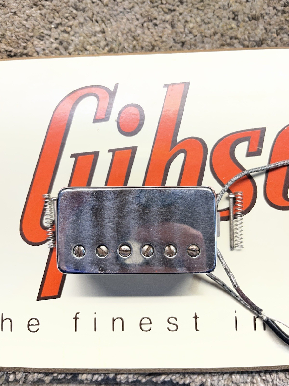 Vintage Gibson Humbucker Electric Guitar Pickup T Top with Cover