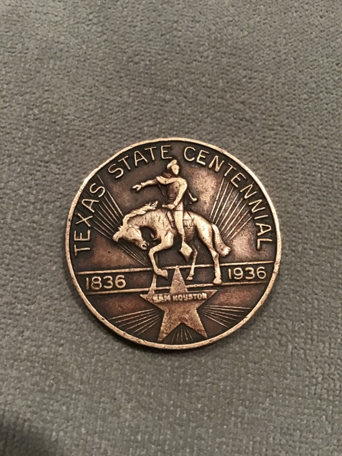 Rare 1836-1936 Texas centennial coin Rare 1836-1936 Texas centennial coin