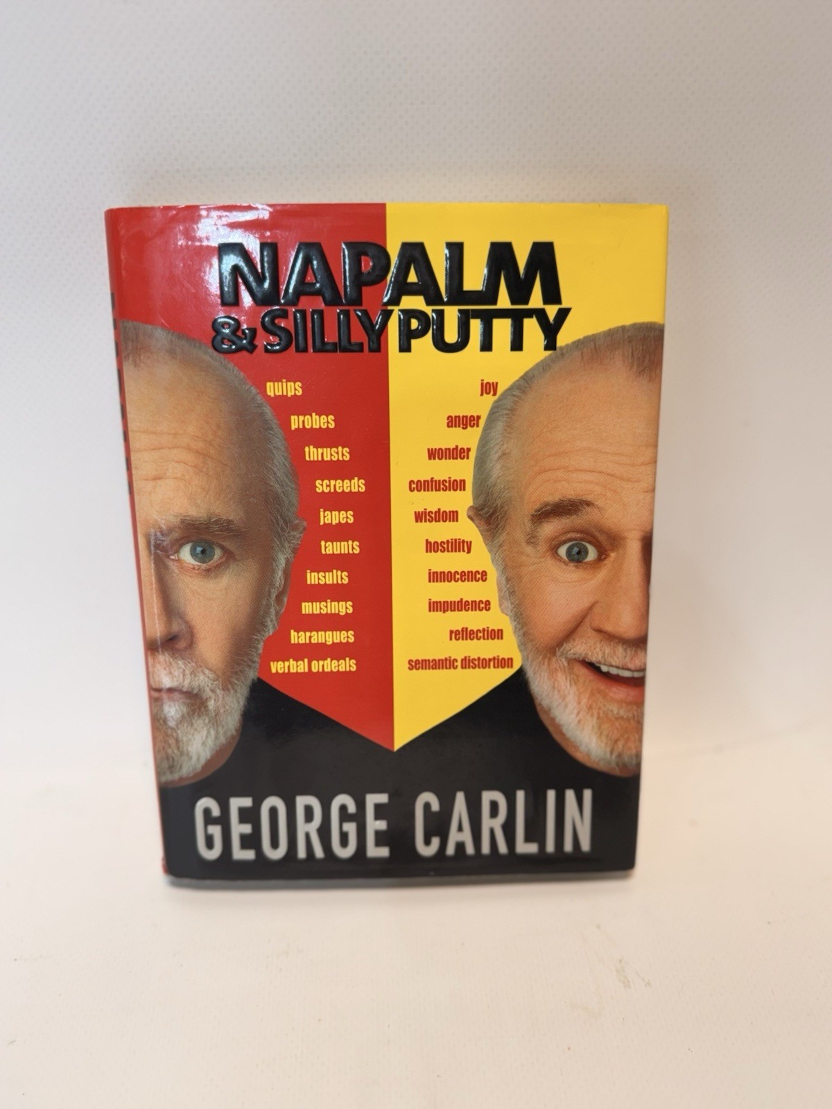 George Carlin SIGNED Napalm & Silly Putty 1st Ed Hardcover 2001 George Carlin SIGNED Napalm & Silly Putty 1st Ed Hardcover 2001
