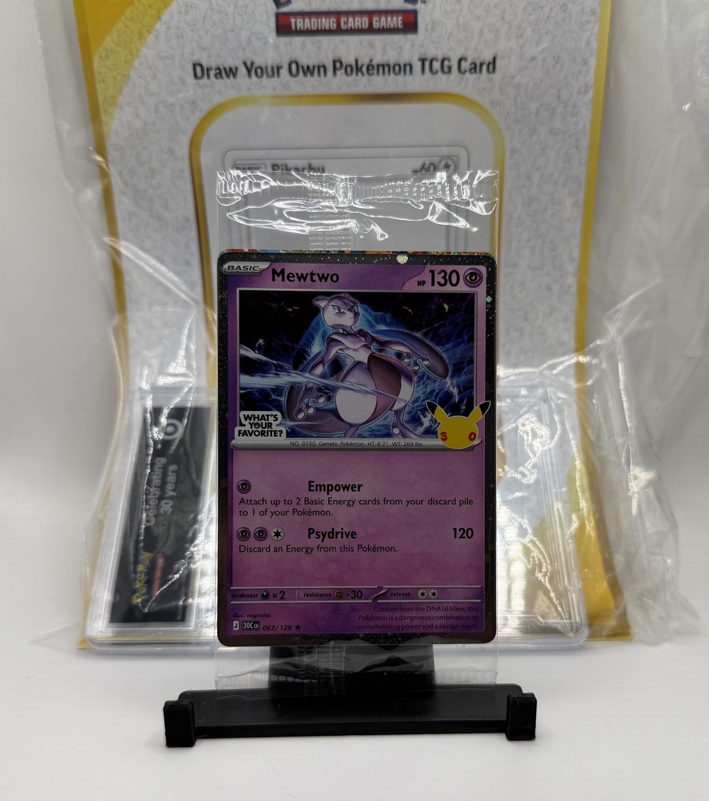 Target Mewtwo Pokemon Promo Family Event 30th Anniversary SEALED Build Kit Lot