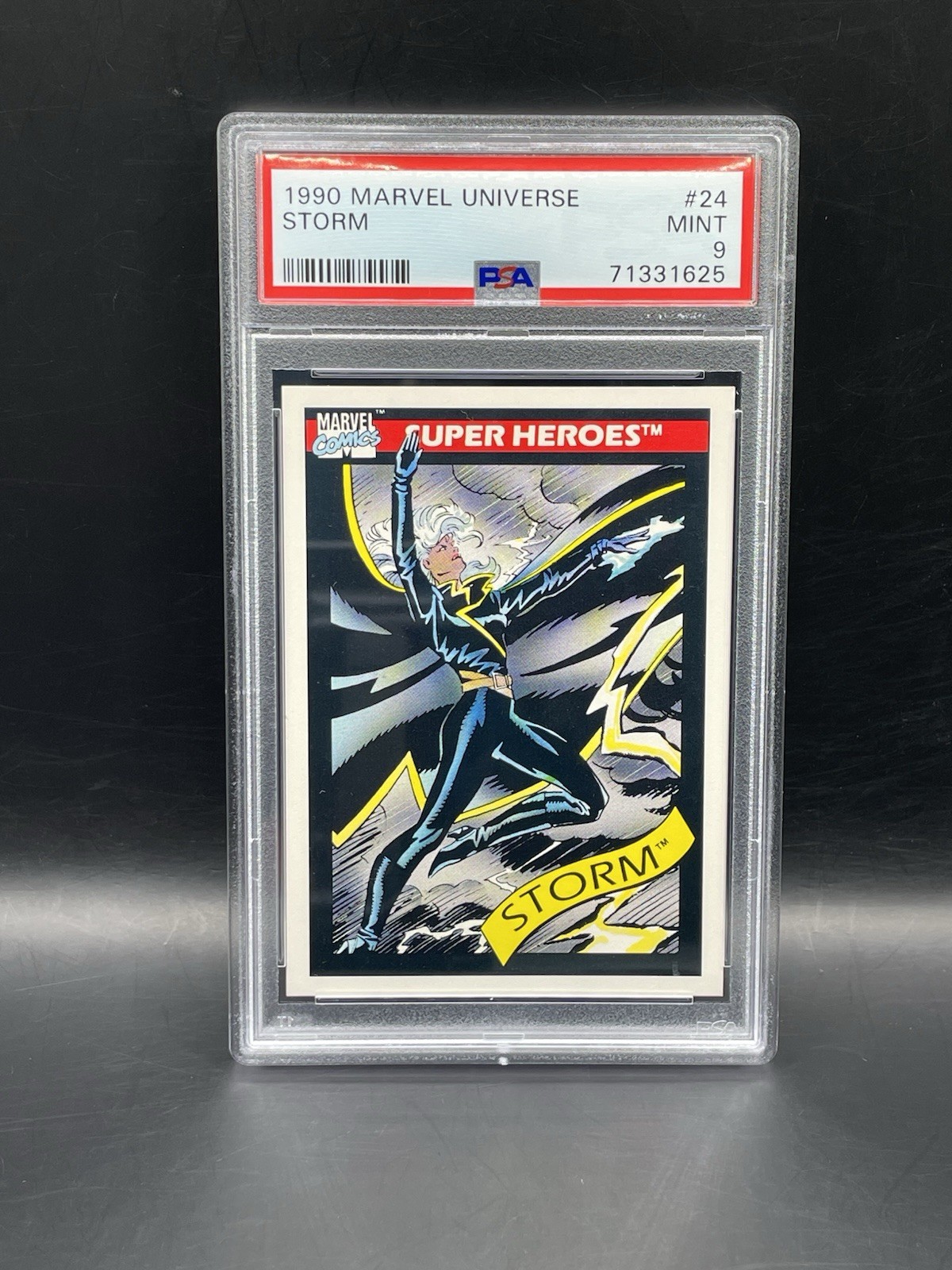 1990 Marvel Universe Storm #24 PSA 9 Mint 