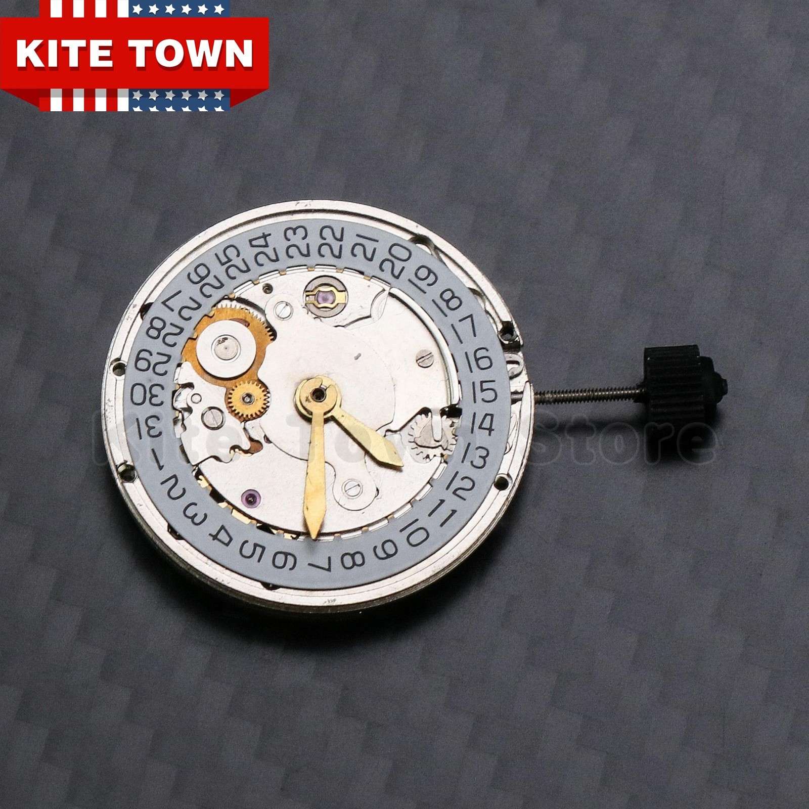 Clone Eta 2824 Automatic Movement Silver Color For Asian Shanghai 2824