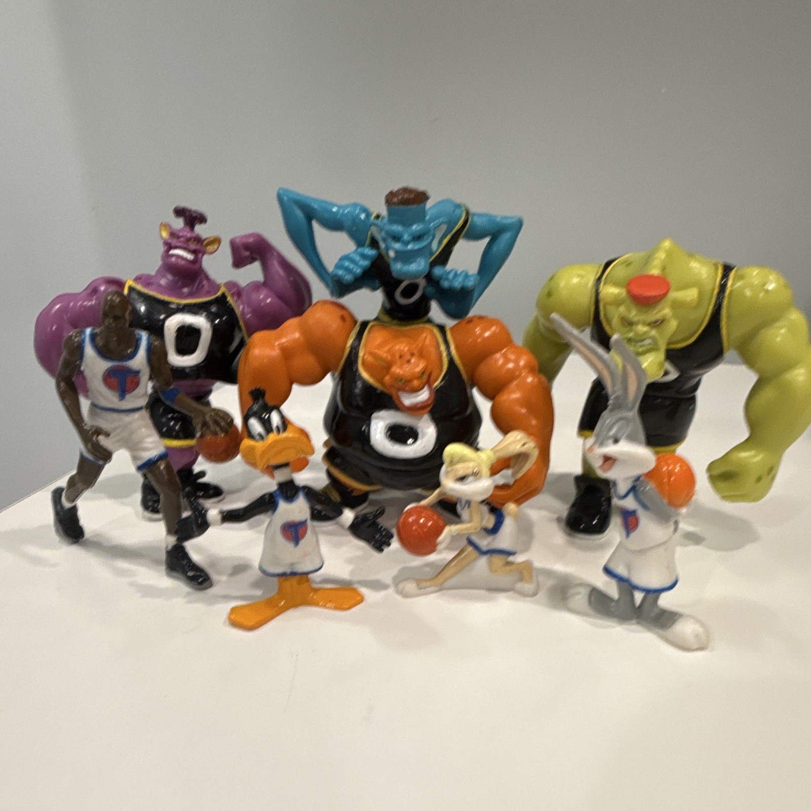 Looney Tunes Space Jam Mixed Lot 7 Figures Bugs Bunny Daffy Duck Plastic Looney Tunes Space Jam Mixed Lot 7 Figures Bugs Bunny Daffy Duck Plastic