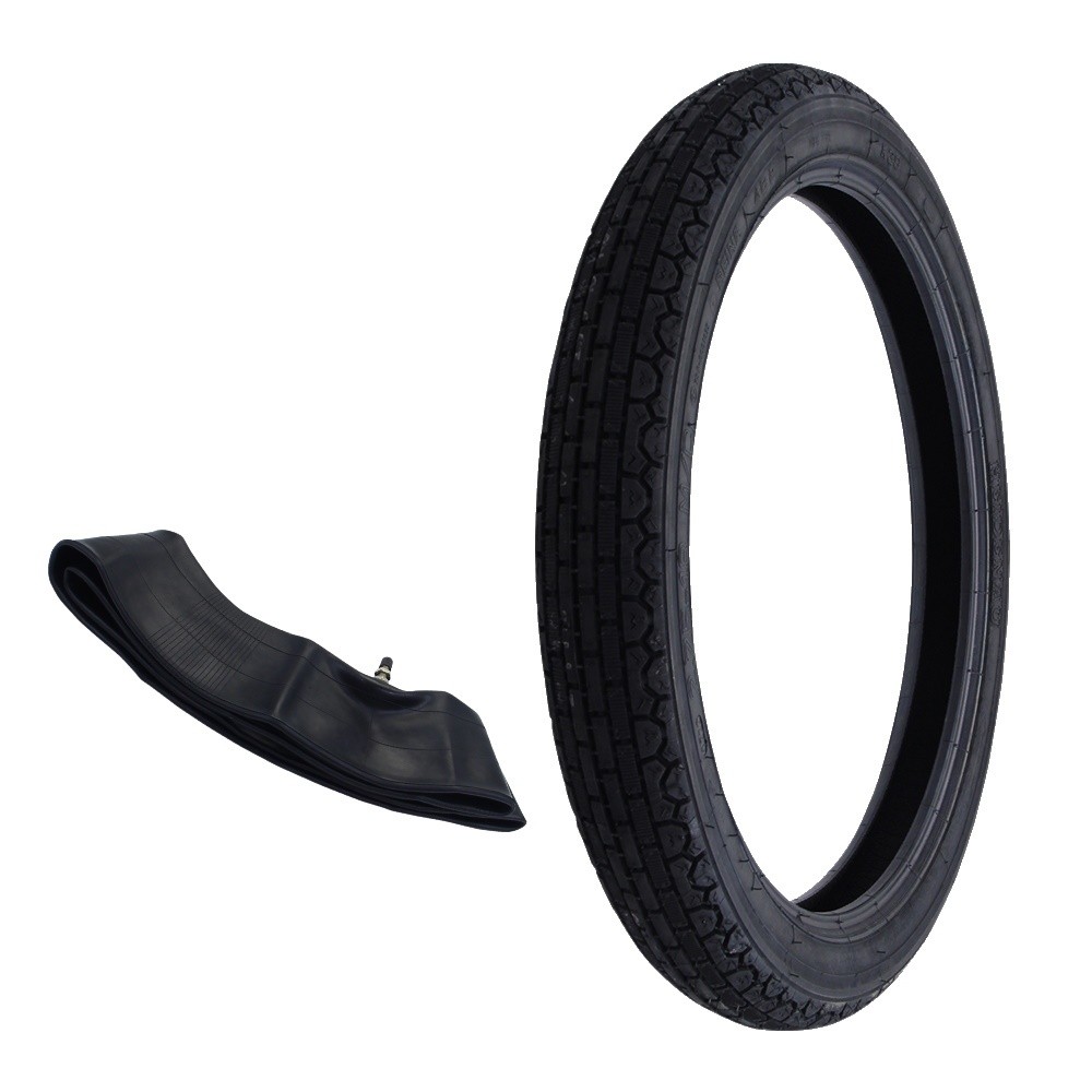 Heidenau Tire Tube Set 2.75-18 48P TT Heidenau K39 for MZ ETZ 125 150