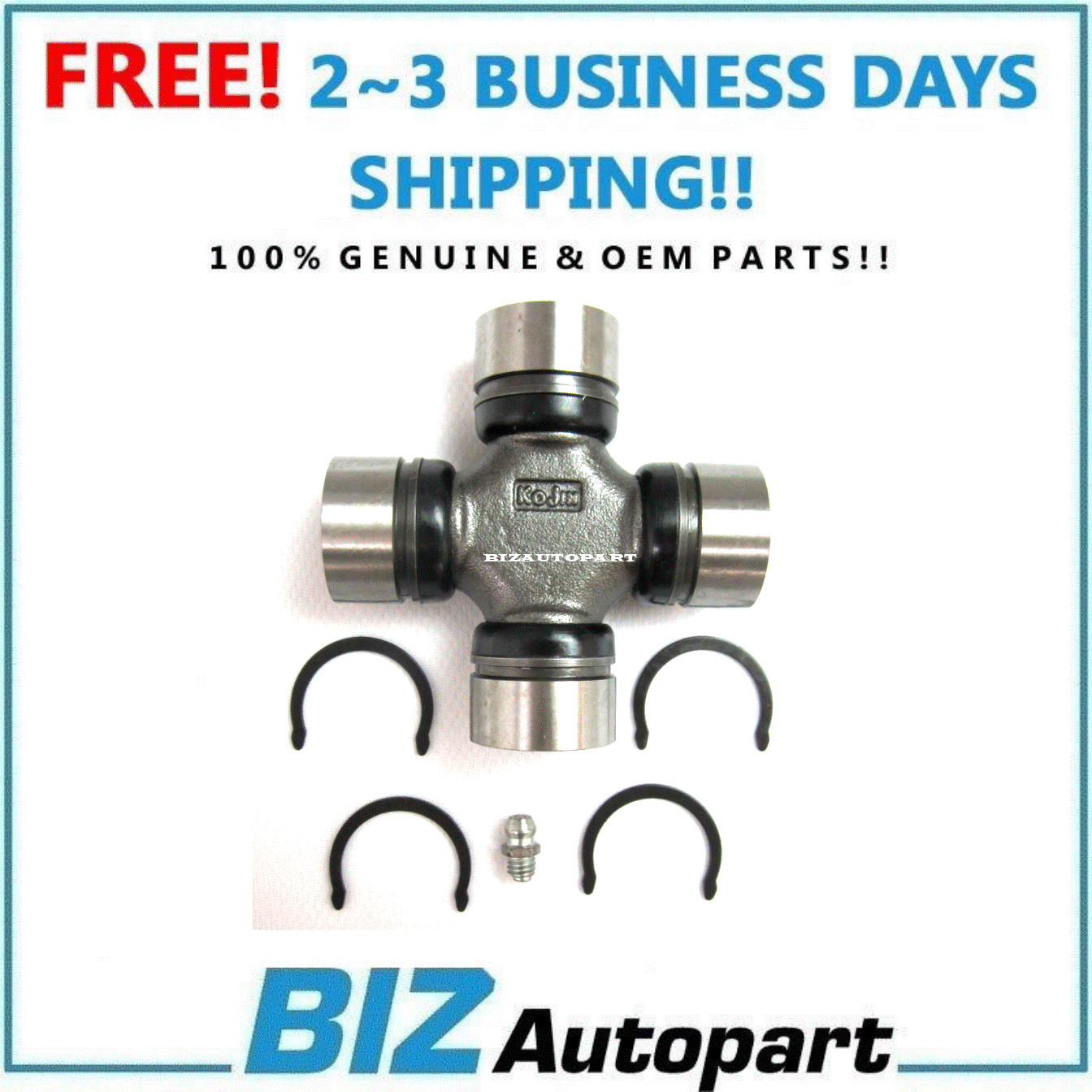 OEM Universal Joint Kit (MADE IN KOREA) for 2003-2006 Kia Sorento 49598-3E100 OEM Universal Joint Kit (MADE IN KOREA) for 2003-2006 Kia Sorento 49598-3E100