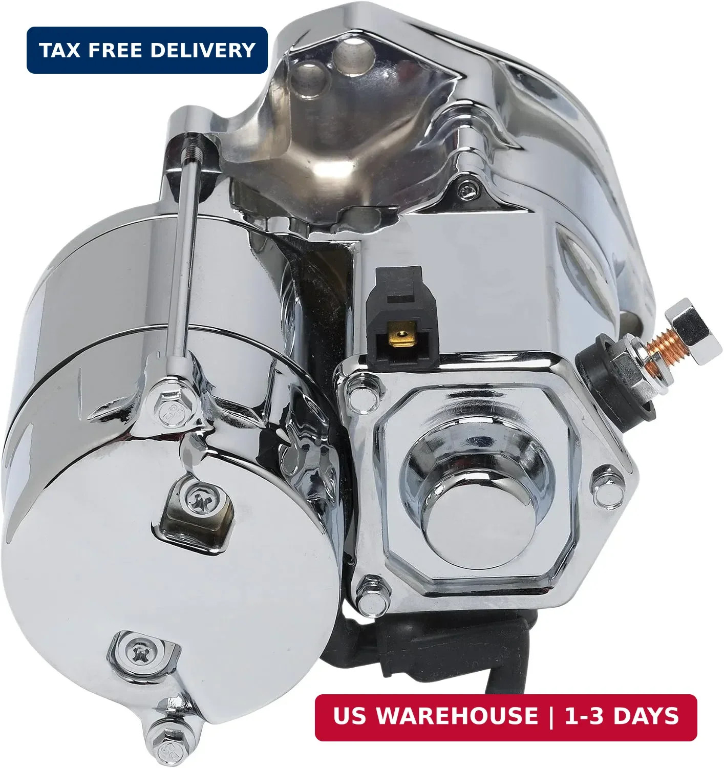 Ultima Thunderfire Starter 1.4KW Chrome Plated, Angled Post 70-222