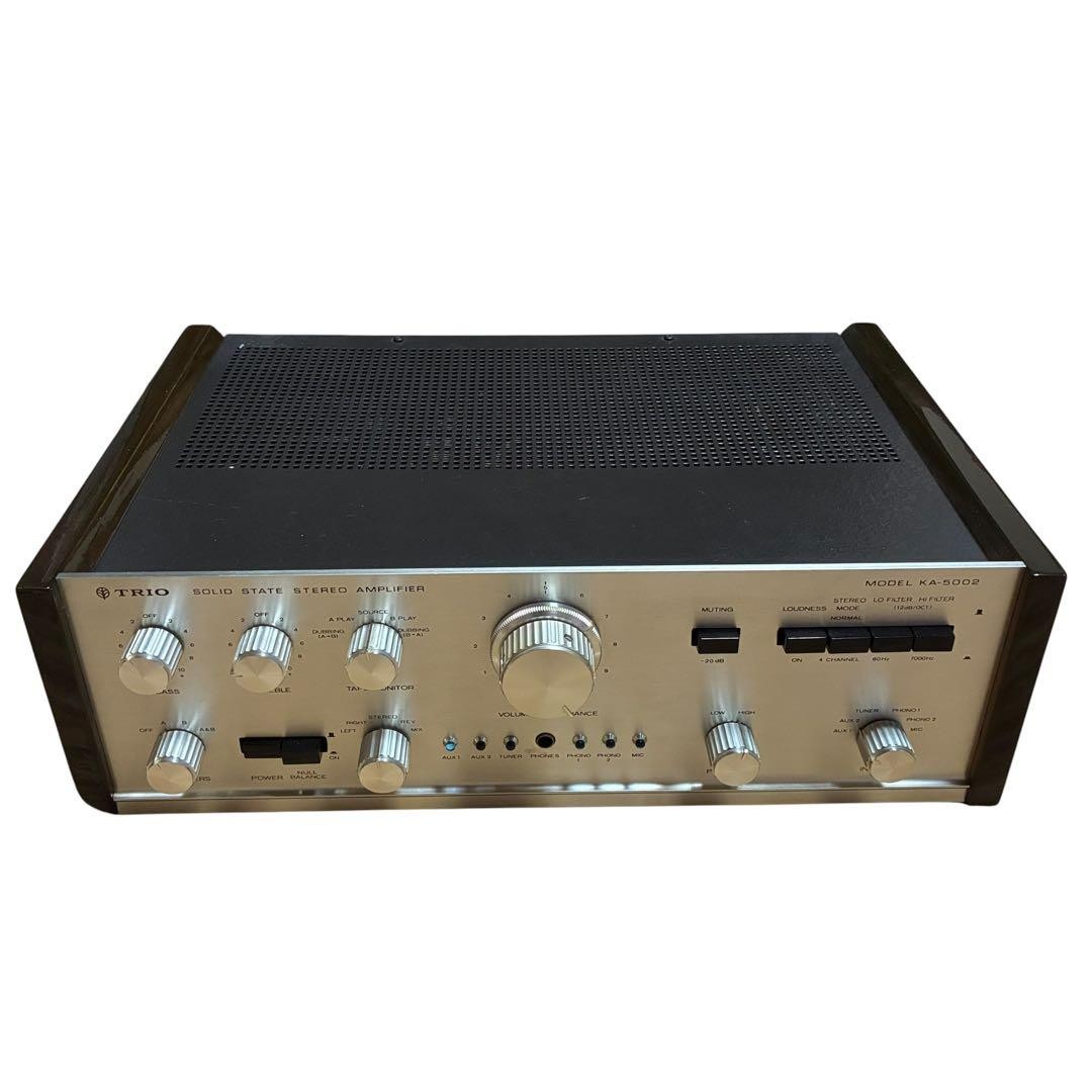 TRIO KA-5002 Integrated Amplifier Aluminum Knobs W408 H134 D280mm