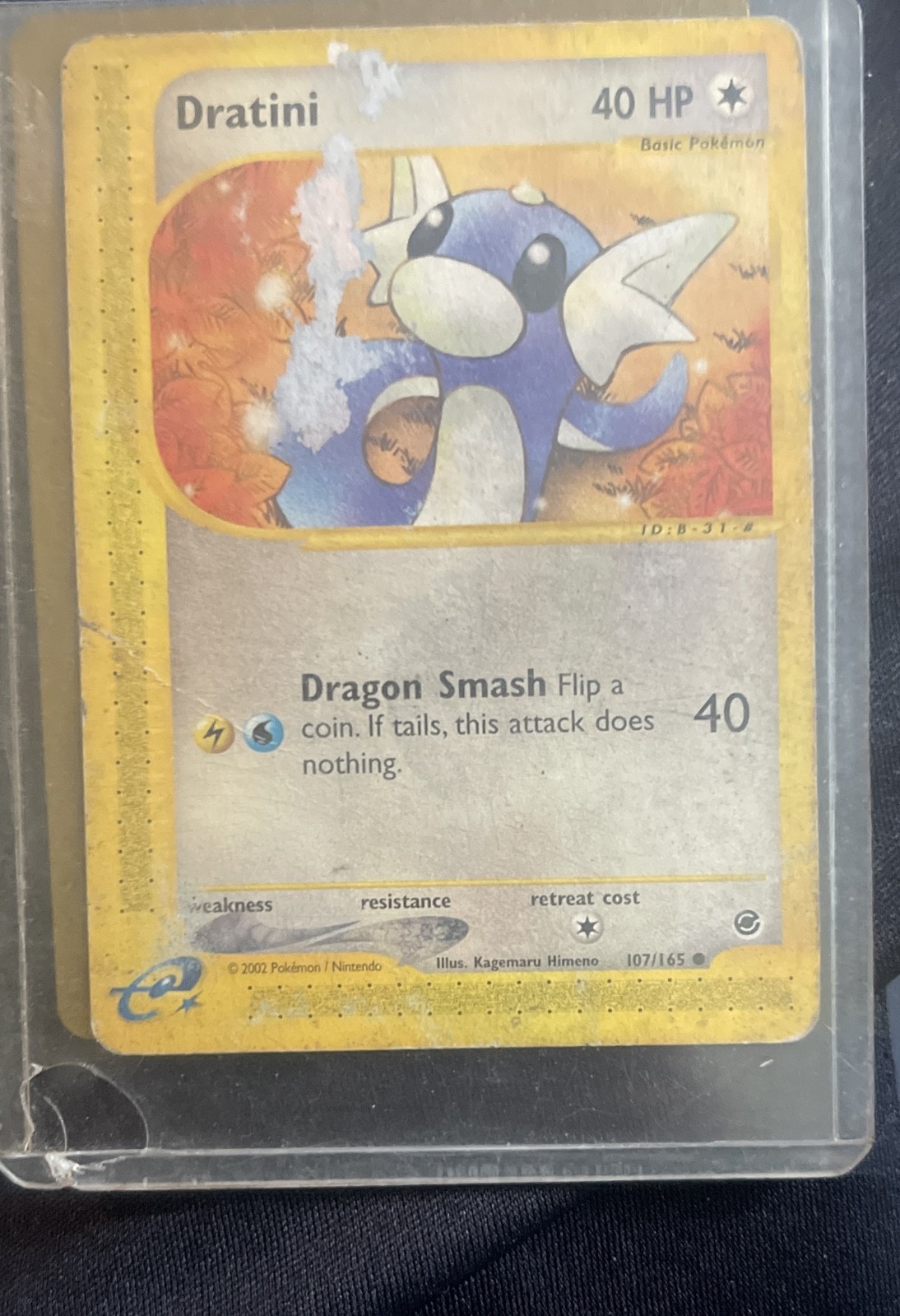 Dratini 107/165 Expedition Base Set Regular