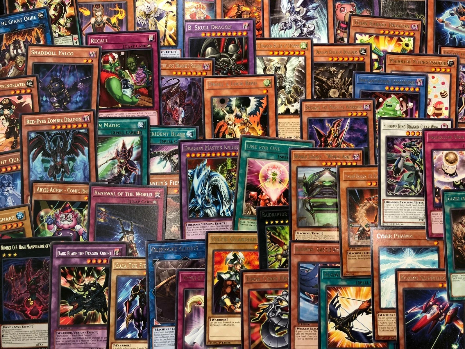 Yugioh 200 Bulk Collection 160 Common/40 Rare Cards Lot Pack Yugioh 200 Bulk Collection 160 Common/40 Rare Cards Lot Pack