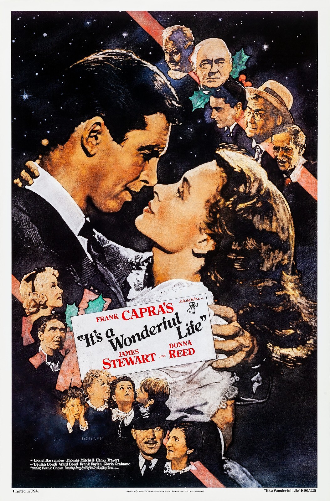 1946 Its A Wonderful Life Movie Poster 11X17 James Stewart George Bailey πβππΏ 1946 Its A Wonderful Life Movie Poster 11X17 James Stewart George Bailey πβππΏ
