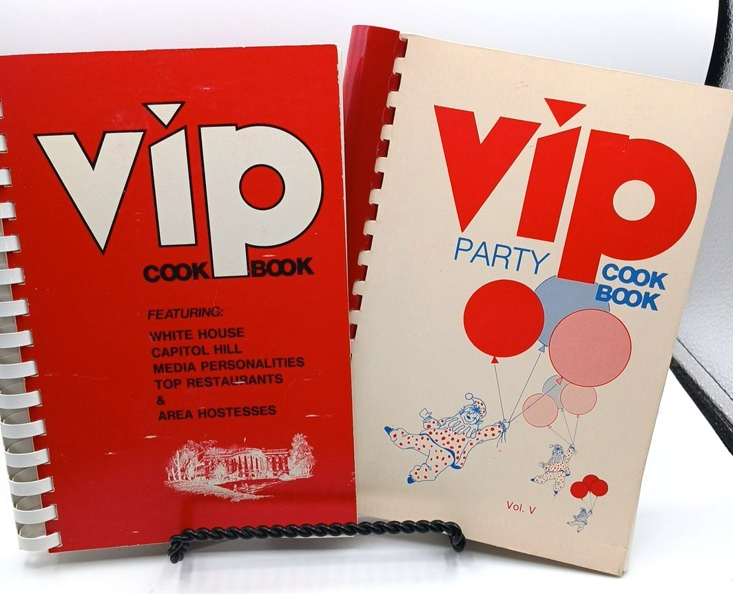 Vintage 1978 1983  VIP Cookbook  American Cancer Society Richmond Virginia NOS