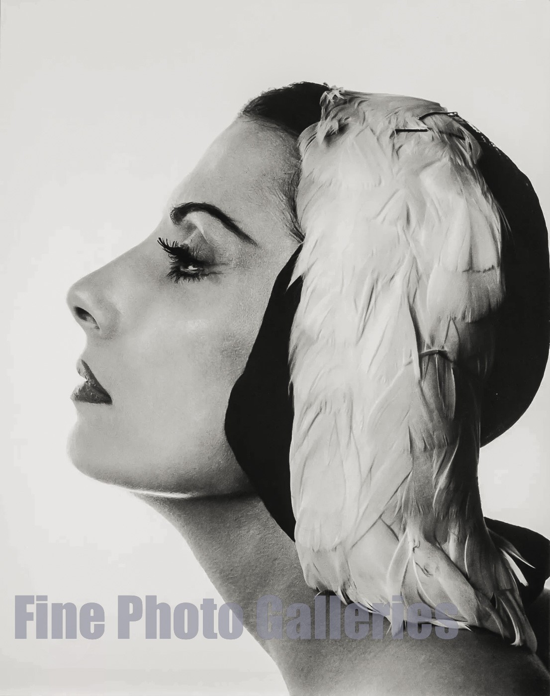 1956/76 Vintage TAMARA TOUMANOVA Ballerina PHILIPPE HALSMAN Large Duotone Photo