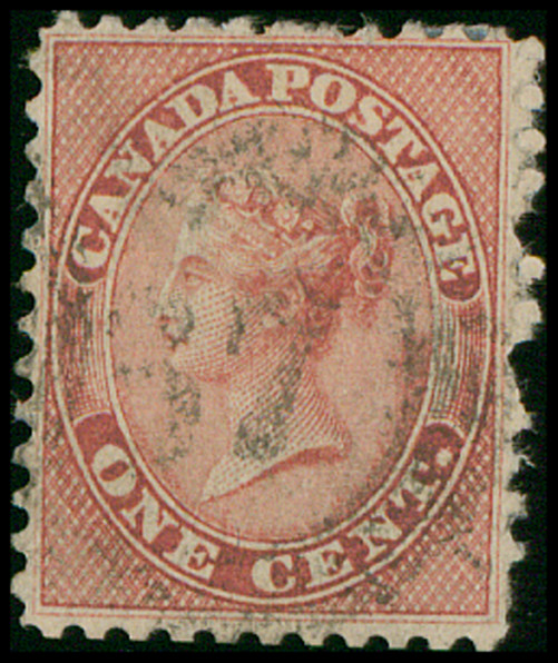Canada Scott 14b Used, Deep Rose, SCV $150.00 Canada Scott 14b Used, Deep Rose, SCV $150.00