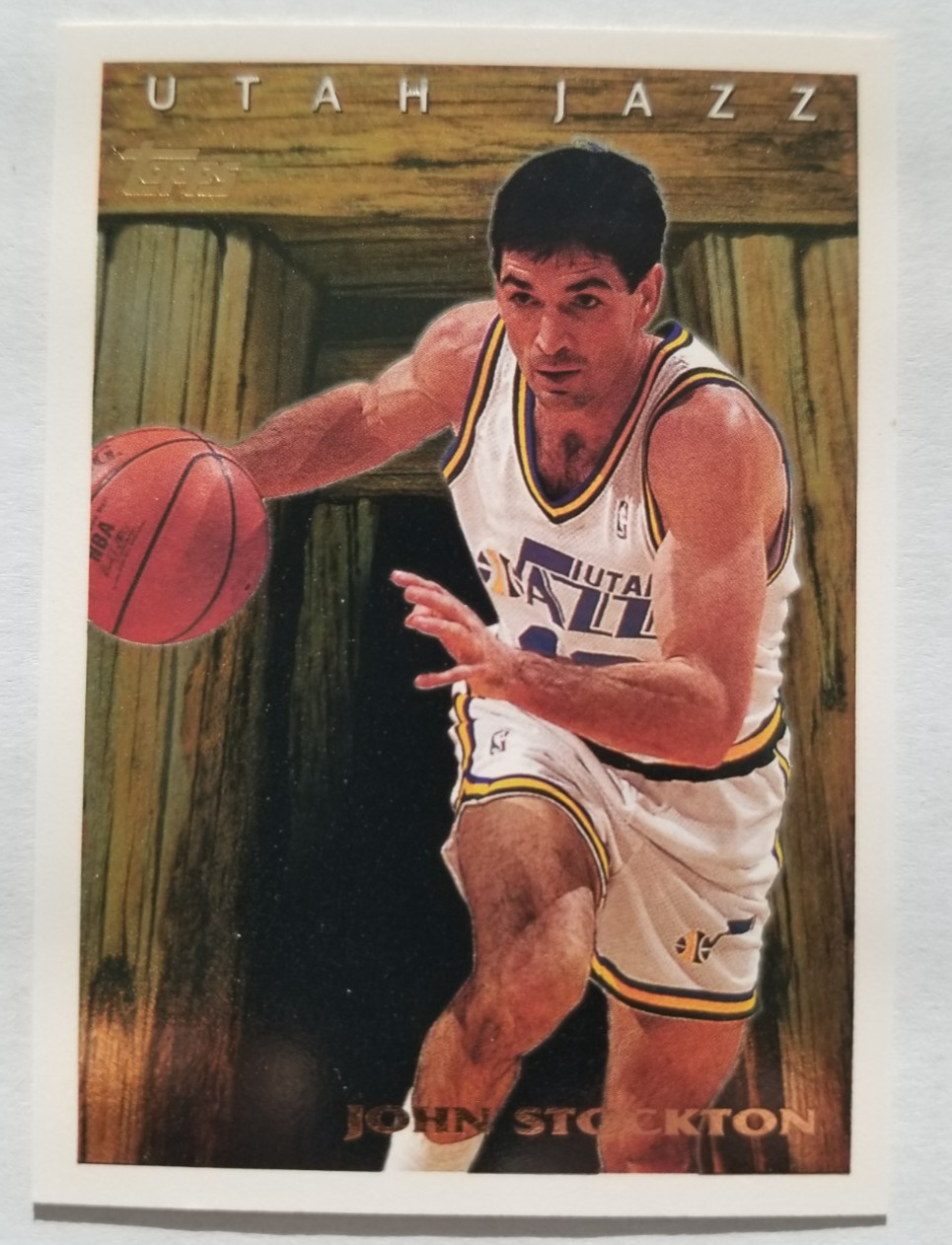 1995-96 Topps Pan For Gold #PFG2 John Stockton Utrah Jazz