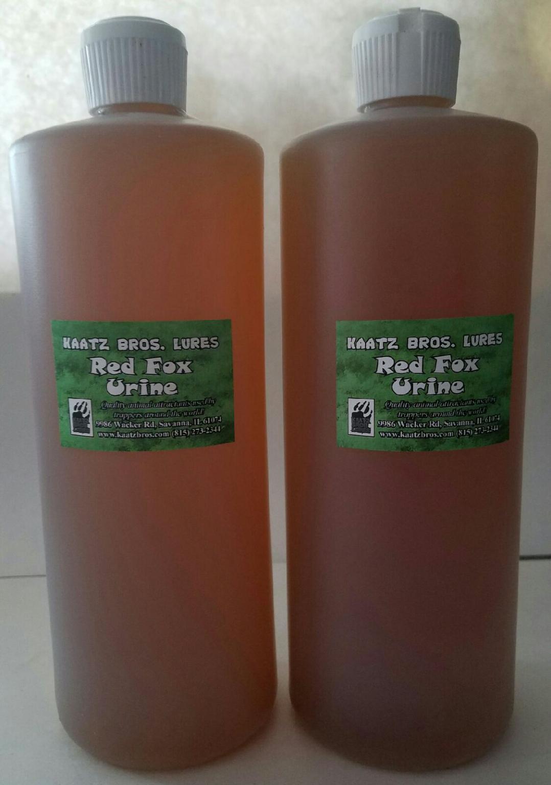 Red Fox Urine 1/2 gallon Trapping trappers trap fur animal hunting foxes urines